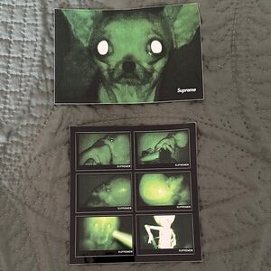 Supreme Rubber Johnny Sticker Set